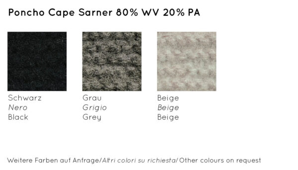 Poncho Cape Sarner – Bild 6