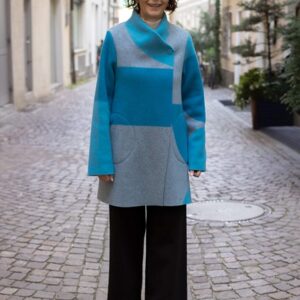 Coat Julia Patchwork