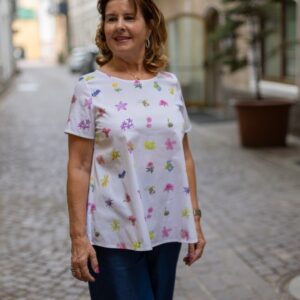 Bluse Zana kurz