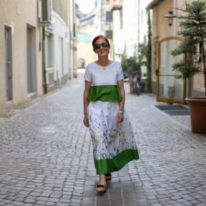 Bluse Zana kurz Goldlinie
